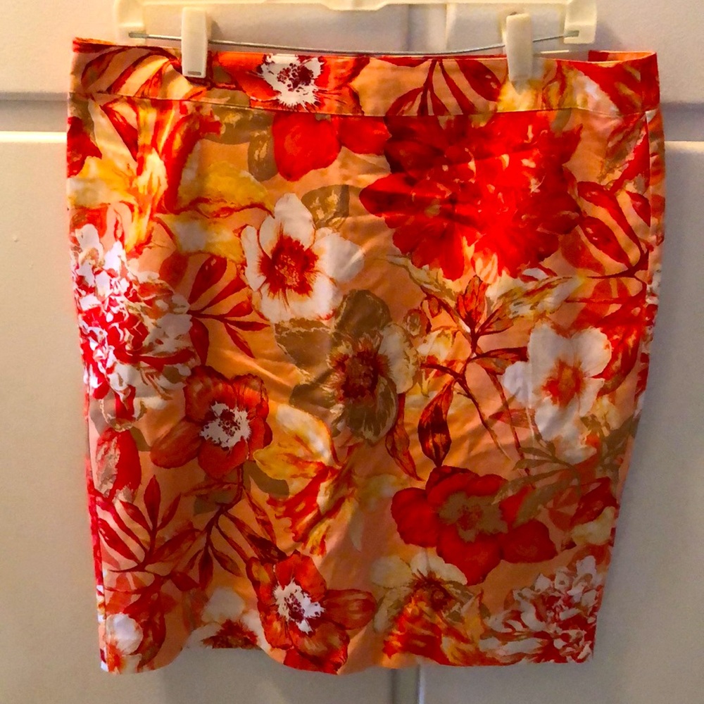 NWT Floral Skirt
